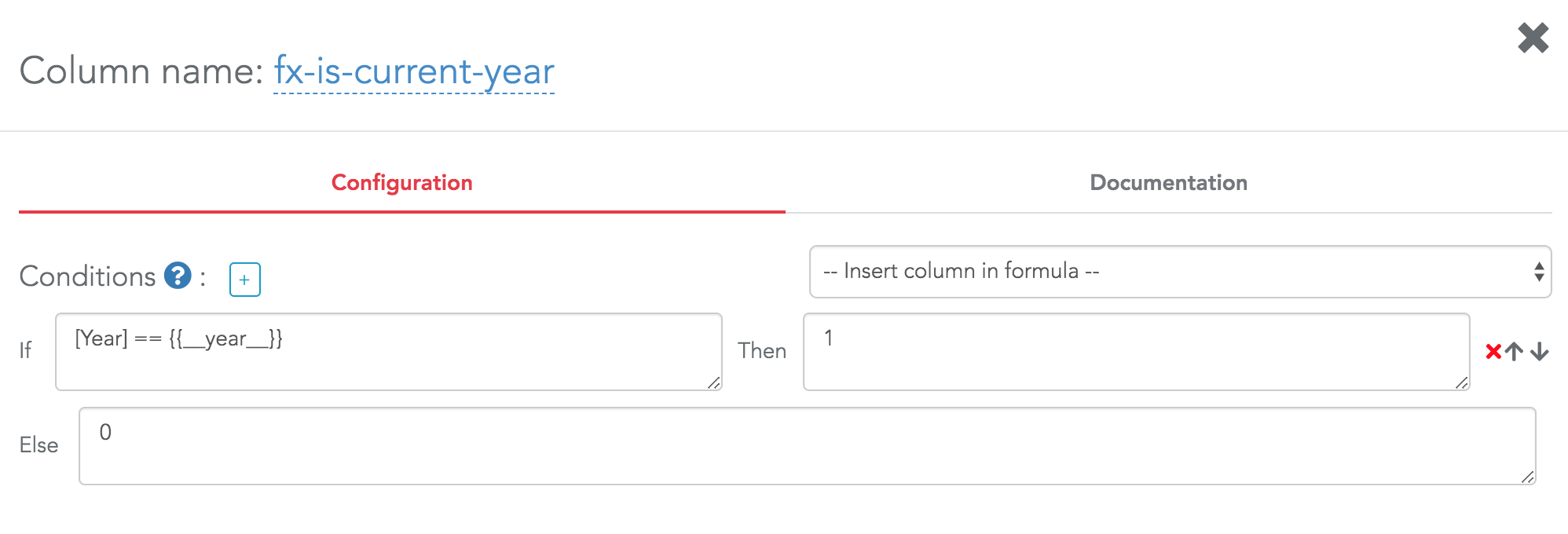 Use a dashboard variable in a datasource formula.